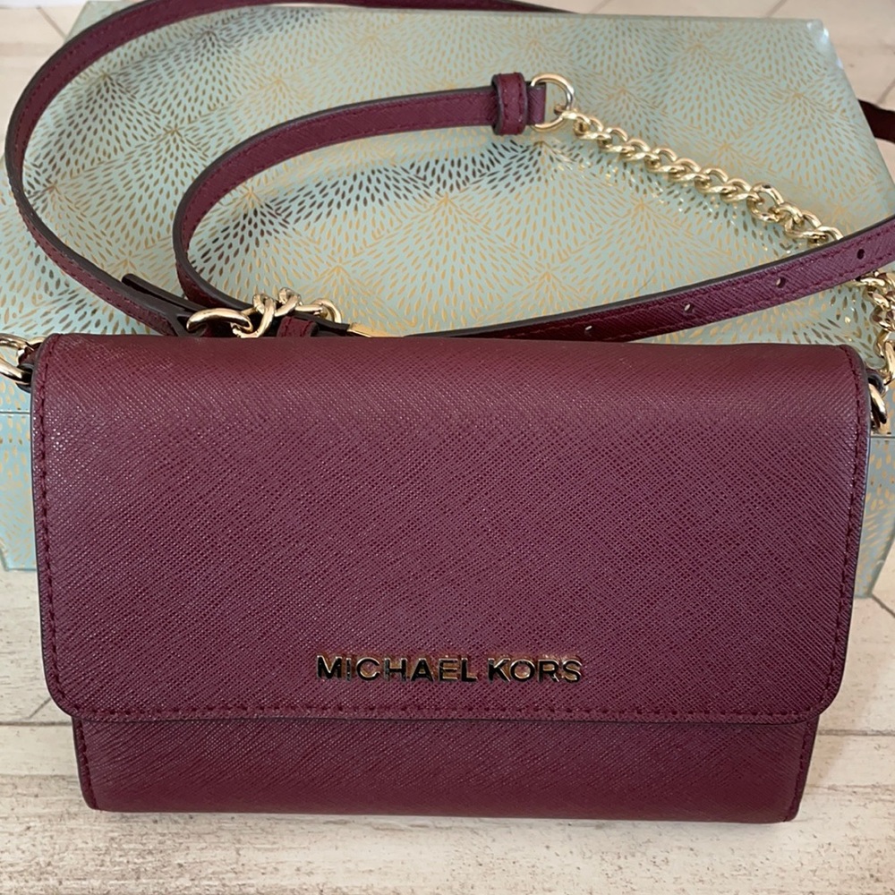 Michael Kors Crossbody Leather Bag